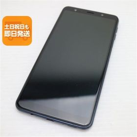 美品 SIMフリー Galaxy A7 ブラック スマホ 本体 白ロム 中古 あすつく 土日祝発送OK
