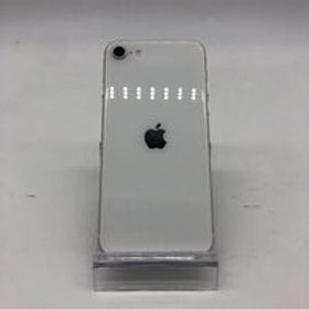 中古 【SoftBank】Apple iPhoneSE 4.7インチ (第2世代/2020) 64GB (ホワイト) MX9T2J/A 142482 状態： C:並品