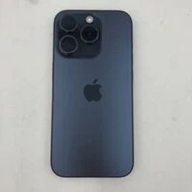 中古 【SoftBank版SIMフリー】Apple iPhone15 Pro 6.1インチ 256GB ブルーチタニウム MTUG3J/A 161229 状態： C:並品