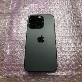 中古 【au版SIMフリー】Apple iPhone14 Pro 6.1インチ 1TB (スペースブラック) MQ2F3J/A 155046 状態： B:良品