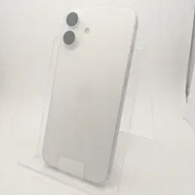 【中古】Apple 国内版 【SIMフリー】 iPhone 16 Plus 256GB ホワイト MXVH3J/A【川崎駅前】保証期間１ヶ月【ランクB】
