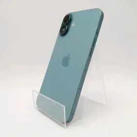 【中古】Apple 国内版 【SIMフリー】 iPhone 16 Plus 128GB ティール MXVF3J/A【ECセンター】保証期間１ヶ月【ランクA】
