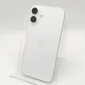 【中古】Apple au 【SIMフリー】 iPhone 16 Plus 128GB ホワイト MXVC3J/A【大阪堂島】保証期間１ヶ月【ランクA】