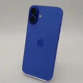 【中古】Apple 国内版 【SIMフリー】 iPhone 16 Plus 128GB ウルトラマリン MXVE3J/A【高崎モントレー】保証期間１ヶ月【ランクA】