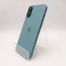 【中古】Apple 国内版 【SIMフリー】 iPhone 16 Plus 128GB ティール MXVF3J/A【ECセンター】保証期間１ヶ月【ランクA】