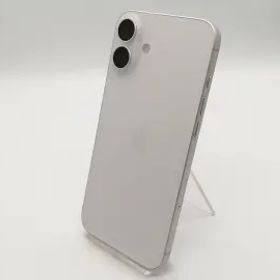 【中古】Apple docomo 【SIMフリー】 iPhone 16 Plus 128GB ホワイト MXVC3J/A【小倉駅前】保証期間１ヶ月【ランクA】