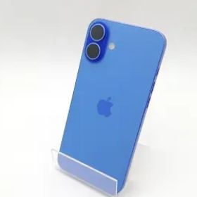 【中古】Apple 国内版 【SIMフリー】 iPhone 16 Plus 128GB ウルトラマリン MXVE3J/A【柏】保証期間１ヶ月【ランクA】