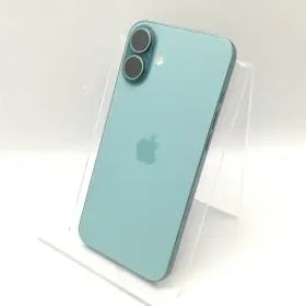【中古】Apple 国内版 【SIMフリー】 iPhone 16 Plus 128GB ティール MXVF3J/A【秋葉4号】保証期間１ヶ月【ランクB】