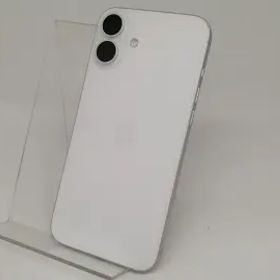 【中古】Apple 国内版 【SIMフリー】 iPhone 16 Plus 128GB ホワイト MXVC3J/A【日本橋3】保証期間１ヶ月【ランクB】