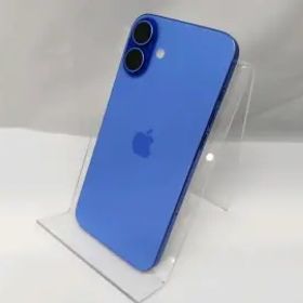 【中古】Apple 国内版 【SIMフリー】 iPhone 16 Plus 128GB ウルトラマリン MXVE3J/A【札幌】保証期間１ヶ月【ランクA】