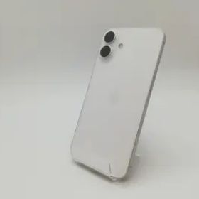 【中古】Apple 国内版 【SIMフリー】 iPhone 16 Plus 128GB ホワイト MXVC3J/A【イオンモール新利府】保証期間１ヶ月【ランクA】
