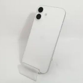 【中古】Apple 国内版 【SIMフリー】 iPhone 16 Plus 128GB ホワイト MXVC3J/A【新宿】保証期間１ヶ月【ランクA】