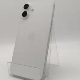 【中古】Apple docomo 【SIMフリー】 iPhone 16 Plus 256GB ホワイト MXVH3J/A【大須2】保証期間１ヶ月【ランクA】