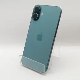 【中古】Apple 国内版 【SIMフリー】 iPhone 16 Plus 128GB ティール MXVF3J/A【津田沼】保証期間１ヶ月【ランクB】