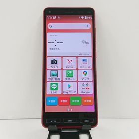 かんたんスマホ2 A001KC Y!mobile レッド 送料無料 即決 本体 c23170