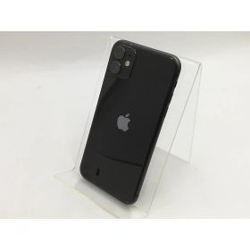 【中古】Apple SoftBank 【SIMロック解除済み】 iPhone 11 128GB ブラック MWM02J/A【福岡筑紫】保証期間1ヶ月【ランクB】