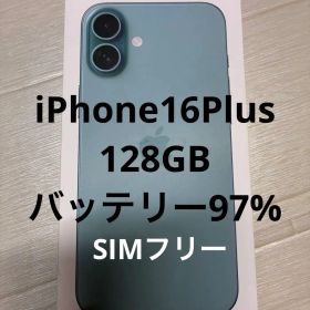 iPhone 16 Plus 128GB 本体 SIMフリー ティール