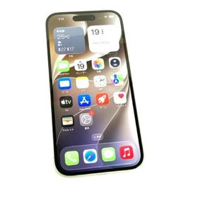 中古 Apple iPhone16 128GB ホワイト MYDR3J／A SIMフリー ※赤ロム保証あります