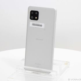 (中古)SHARP AQUOS sense6 64GB シルバー SH-54B docomo SIMフリー(305-ud)