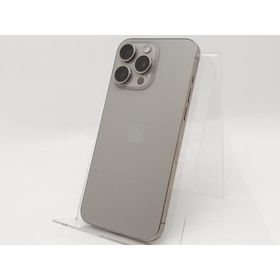 【中古】Apple 国内版 【SIMフリー】 iPhone 15 Pro Max 256GB ナチュラルチタニウム MU6R3J/A【津田沼】保証期間１ヶ月【ランクB】