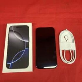 中古 【国内版SIMフリー】Apple iPhone16 Pro 256GB ブラックチタニウム MYN03J/A 170279 状態： B:良品