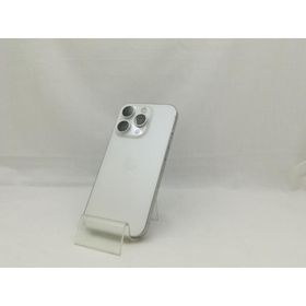 【中古】Apple docomo 【SIMフリー】 iPhone 15 Pro 512GB ホワイトチタニウム MTUJ3J/A【川崎】保証期間１ヶ月【ランクC】
