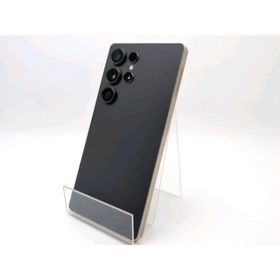 【中古】SAMSUNG 国内版 【SIMフリー】 Galaxy S25 Ultra チタニウムブラック 12GB 256GB SM-S938Q【ECセンター】保証期間１ヶ月【ランクA】