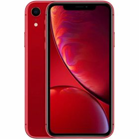 【中古】【安心保証】 iPhoneXR[256GB] SIMロック解除 docomo レッド