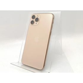 【中古】Apple au 【SIMロック解除済み】 iPhone 11 Pro 64GB ゴールド MWC52J/A【津田沼】保証期間1ヶ月【ランクC】