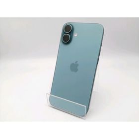 【中古】Apple 国内版 【SIMフリー】 iPhone 16 Plus 256GB ティール MXVL3J/A【ECセンター】保証期間１ヶ月【ランクB】