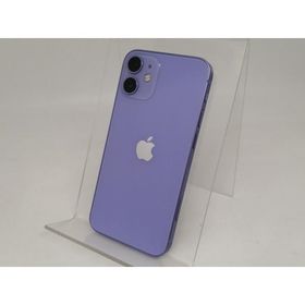 【中古】Apple 国内版 【SIMフリー】 iPhone 12 mini 64GB パープル MJQC3J/A【日本橋3】保証期間１ヶ月【ランクA】
