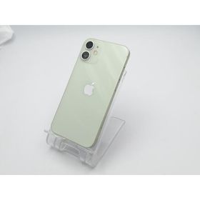 【中古】Apple SoftBank 【SIMロック解除済み】 iPhone 12 mini 64GB グリーン MGAV3J/A【ECセンター】保証期間１ヶ月【ランクB】