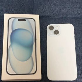 Apple iPhone 15 本体 ライトブルー 90%