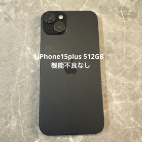 iPhone15plus 512GB 機能不良なし