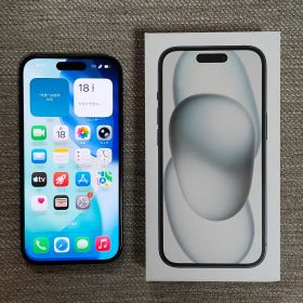 【美品】iPhone15 128GB ブラック SIMフリー
