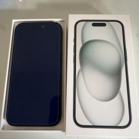 Apple iPhone 15 本体 ブラック SIMフリー バッテリー88%