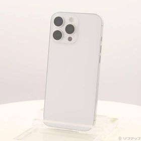 〔中古〕Apple(アップル) iPhone16 Pro Max 256GB ホワイトチタニウム MYWH3J／A SIMフリー〔377-ud〕