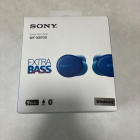 SONY ソニー ワイヤレスイヤホン WF-XB700 ブルー 稼働品 W32