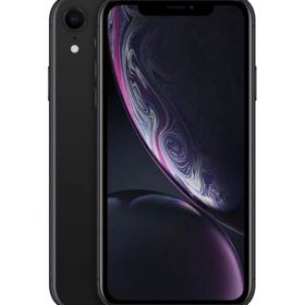 【中古】【安心保証】 iPhoneXR[64GB] SIMフリー ブラック
