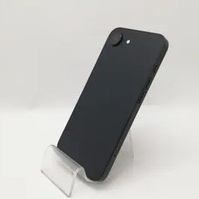 【中古】Apple 国内版 【SIMフリー】 iPhone 16e 128GB ブラック MD1Q4J/A【府中ル・シーニュ】保証期間１ヶ月【ランクA】