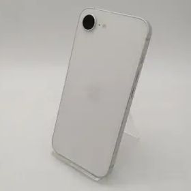 【中古】Apple 国内版 【SIMフリー】 iPhone 16e 128GB ホワイト MD1R4J/A【秋葉5号】保証期間１ヶ月【ランクA】
