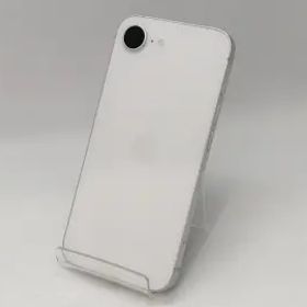【中古】Apple au 【SIMフリー】 iPhone 16e 256GB ホワイト MD1W4J/A【仙台駅東口】保証期間１ヶ月【ランクA】