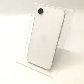 【中古】Apple 国内版 【SIMフリー】 iPhone 16e 128GB ホワイト MD1R4J/A【イオンモール新利府】保証期間１ヶ月【ランクA】