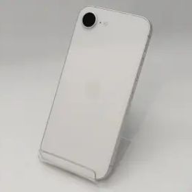 【中古】Apple au 【SIMフリー】 iPhone 16e 256GB ホワイト MD1W4J/A【浜松駅前】保証期間１ヶ月【ランクB】