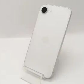 【中古】Apple 国内版 【SIMフリー】 iPhone 16e 128GB ホワイト MD1R4J/A【府中ル・シーニュ】保証期間１ヶ月【ランクB】