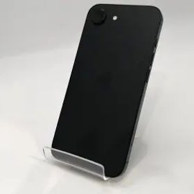 【中古】Apple UQmobile 【SIMフリー】 iPhone 16e 128GB ブラック MD1Q4J/A【浜松駅前】保証期間１ヶ月【ランクB】