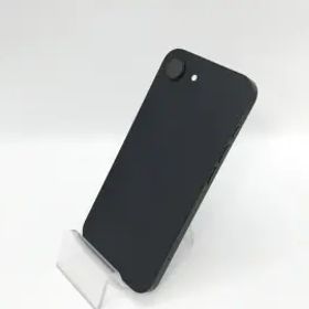 【中古】Apple UQmobile 【SIMフリー】 iPhone 16e 128GB ブラック MD1Q4J/A【京都】保証期間１ヶ月【ランクB】