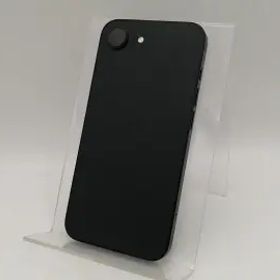 【中古】Apple 国内版 【SIMフリー】 iPhone 16e 128GB ブラック MD1Q4J/A【広島本通】保証期間１ヶ月【ランクA】