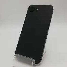 【中古】Apple au 【SIMフリー】 iPhone 16e 128GB ブラック MD1Q4J/A【那珂川】保証期間１ヶ月【ランクA】