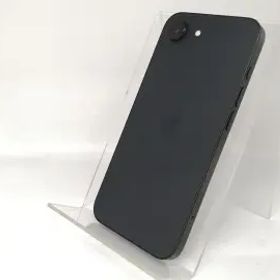 【中古】Apple UQmobile 【SIMフリー】 iPhone 16e 256GB ブラック MD1T4J/A【東池袋1丁目】保証期間１ヶ月【ランクA】